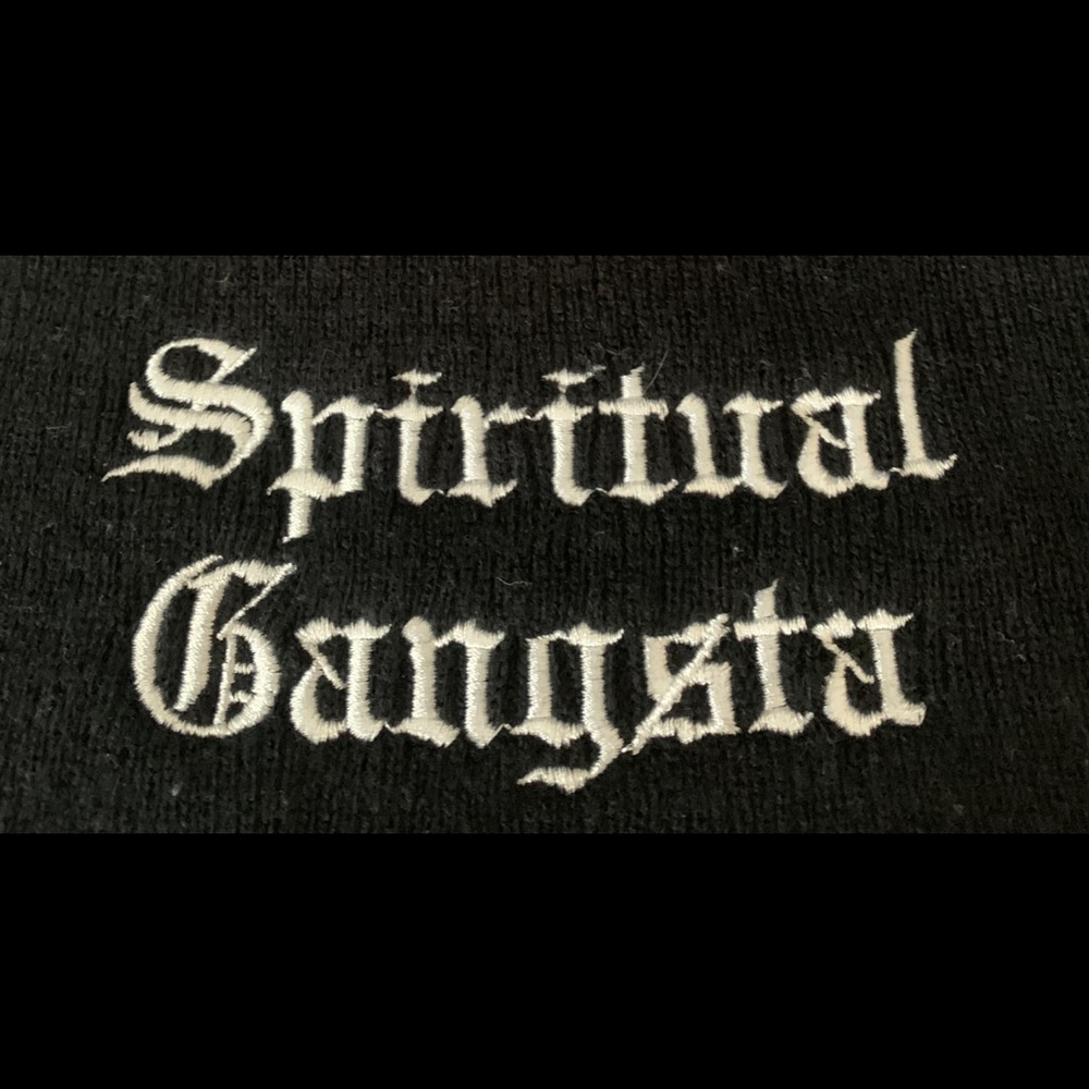 SPIRITUAL GANGSTA black beanie